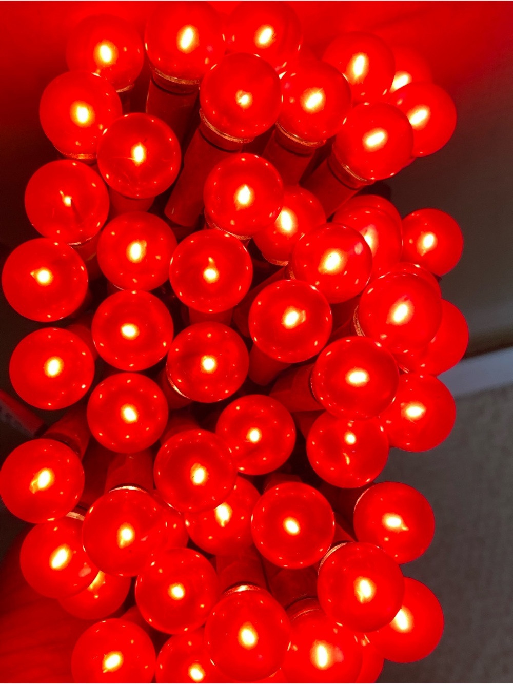 Vintage Holiday Cluster Berry Lights 60 Mini Holy Berries